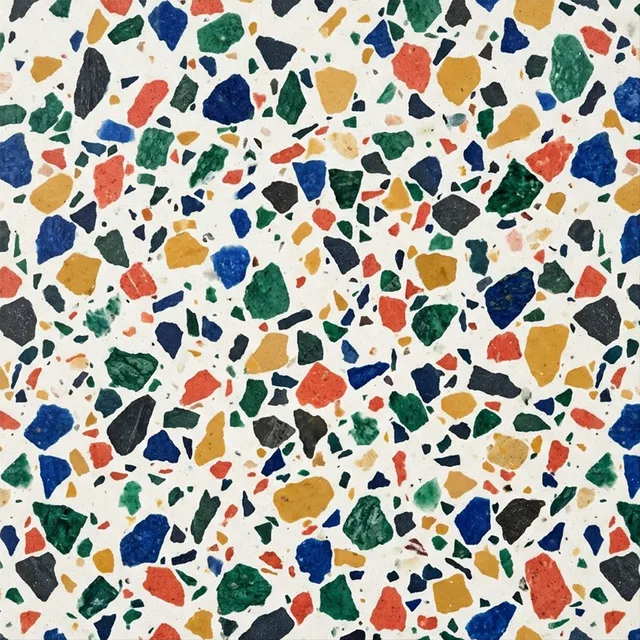 Peacock Terrazzo Bold