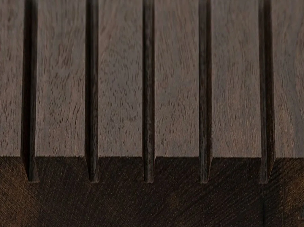 Ipe Grooved Profile Board